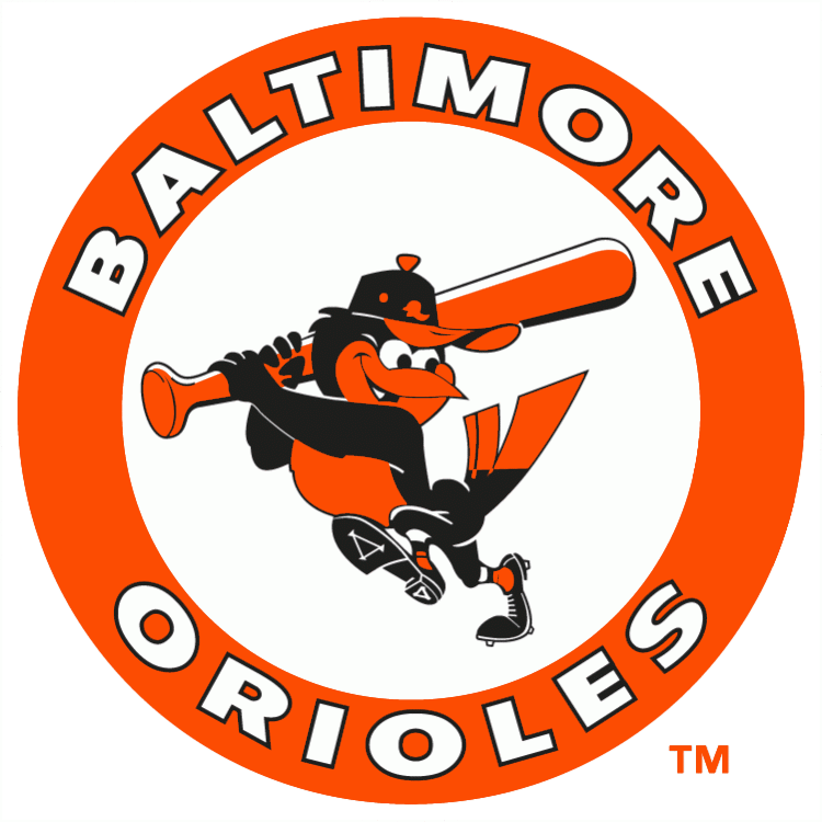 Baltimore Orioles 1989-1991 Primary Logo iron on transfers for fabric